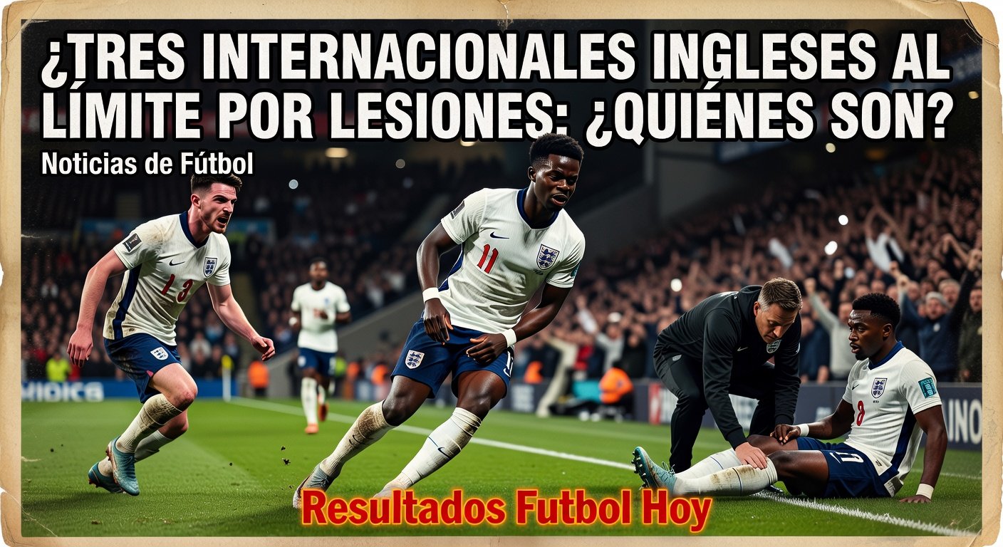 Three England internationals sidelined by injuries