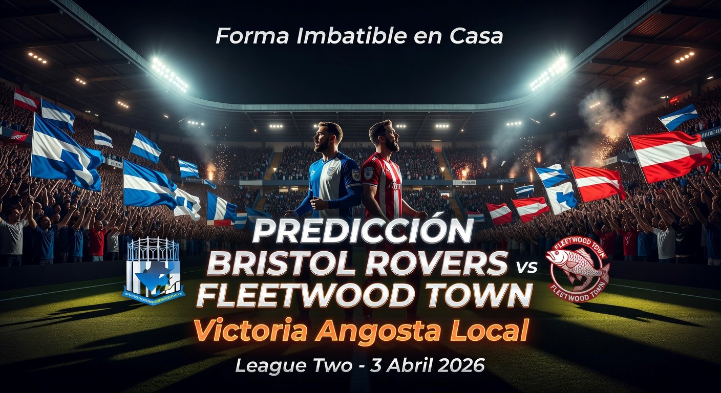 Bristol Rovers vs Fleetwood Town Pronóstico / Prediction