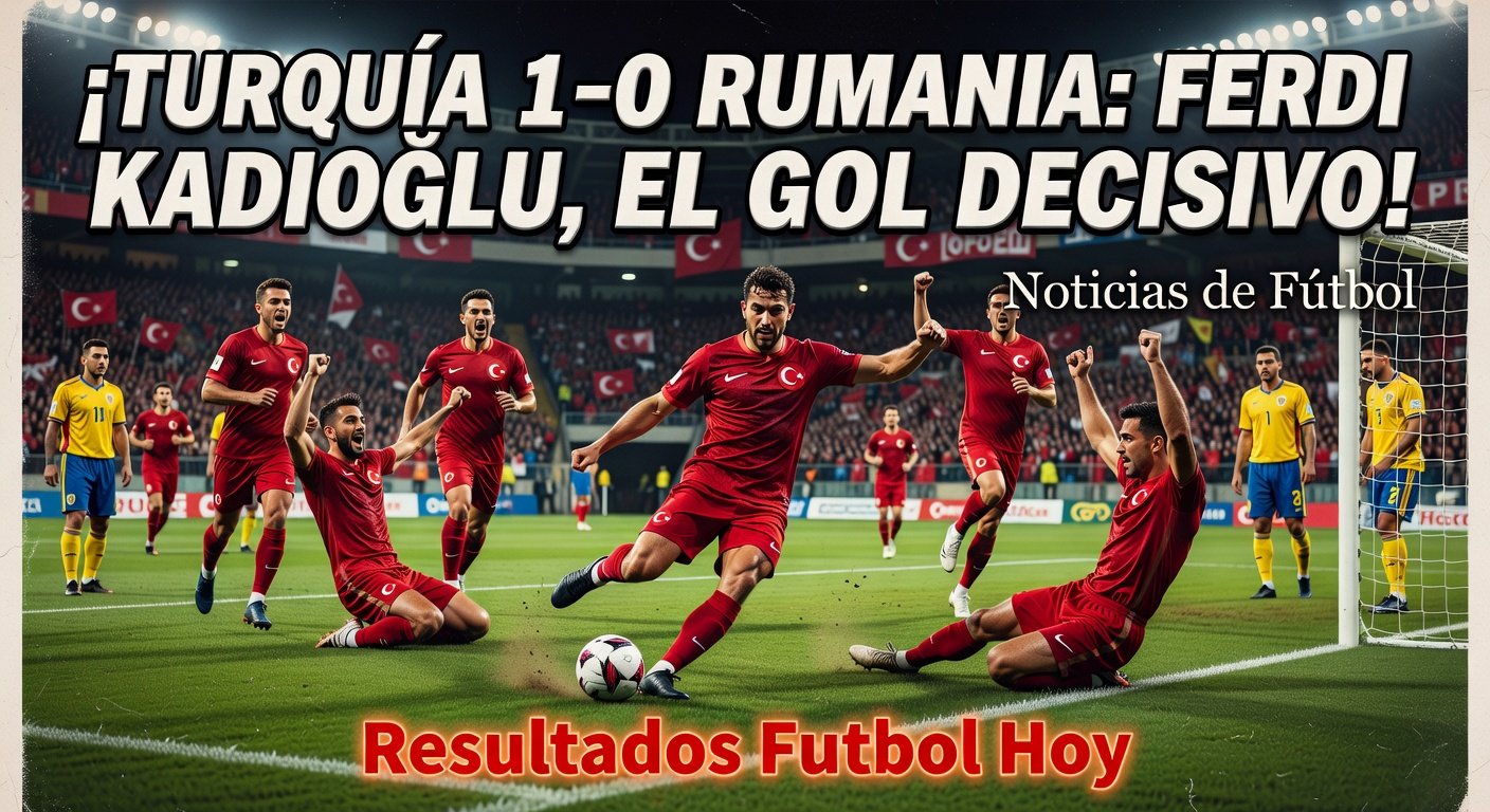 Türkiye Defeats Romania 1-0 in WCQ UEFA (ESPN)