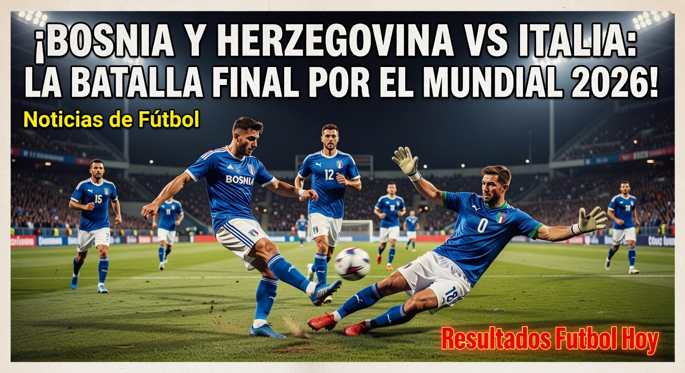 Bosnia-Herzegovina vs Italy - FIFA World Cup Qualifying Play-off Final