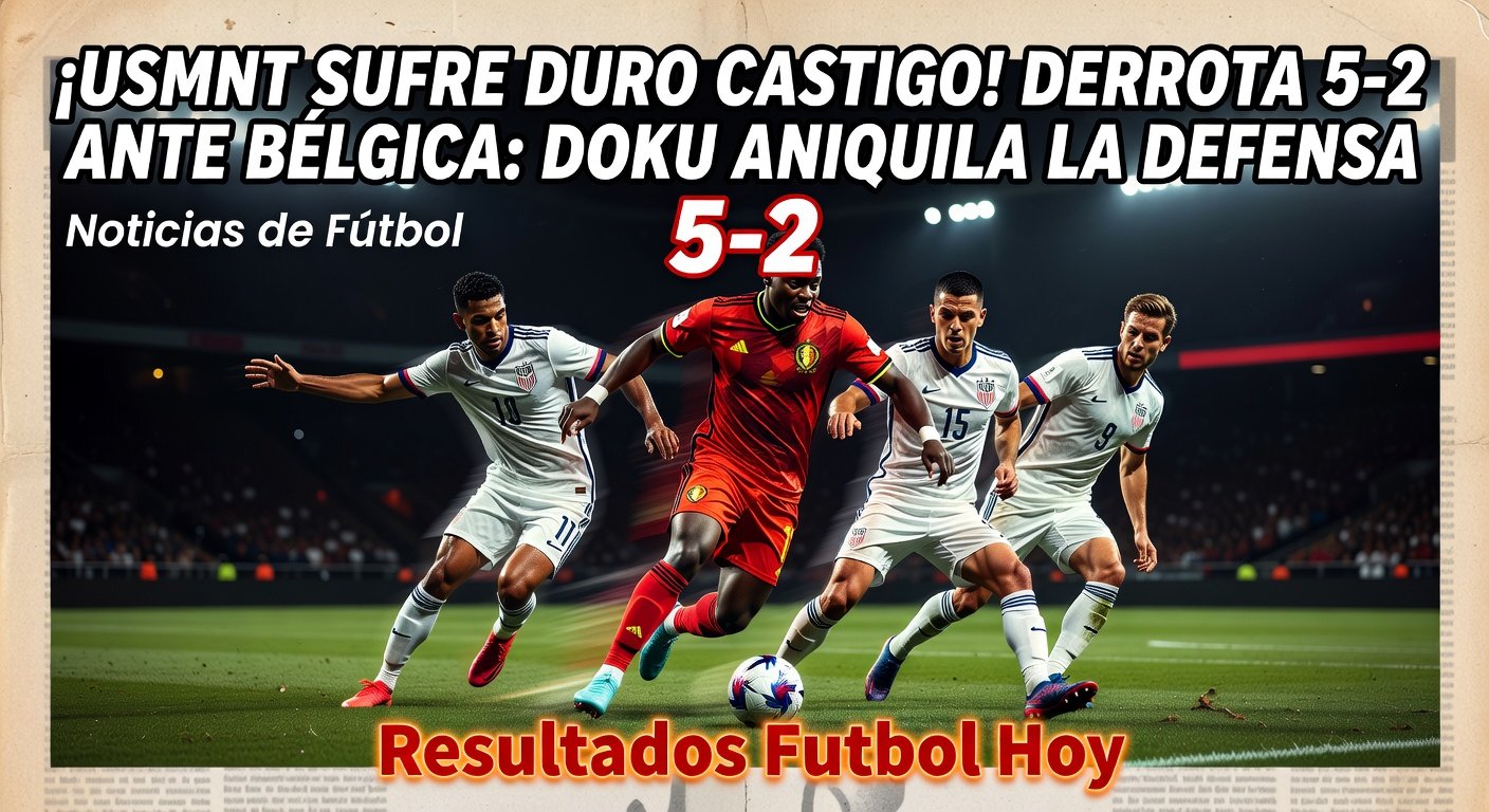 Belgium overpower USMNT as Doku torments defense