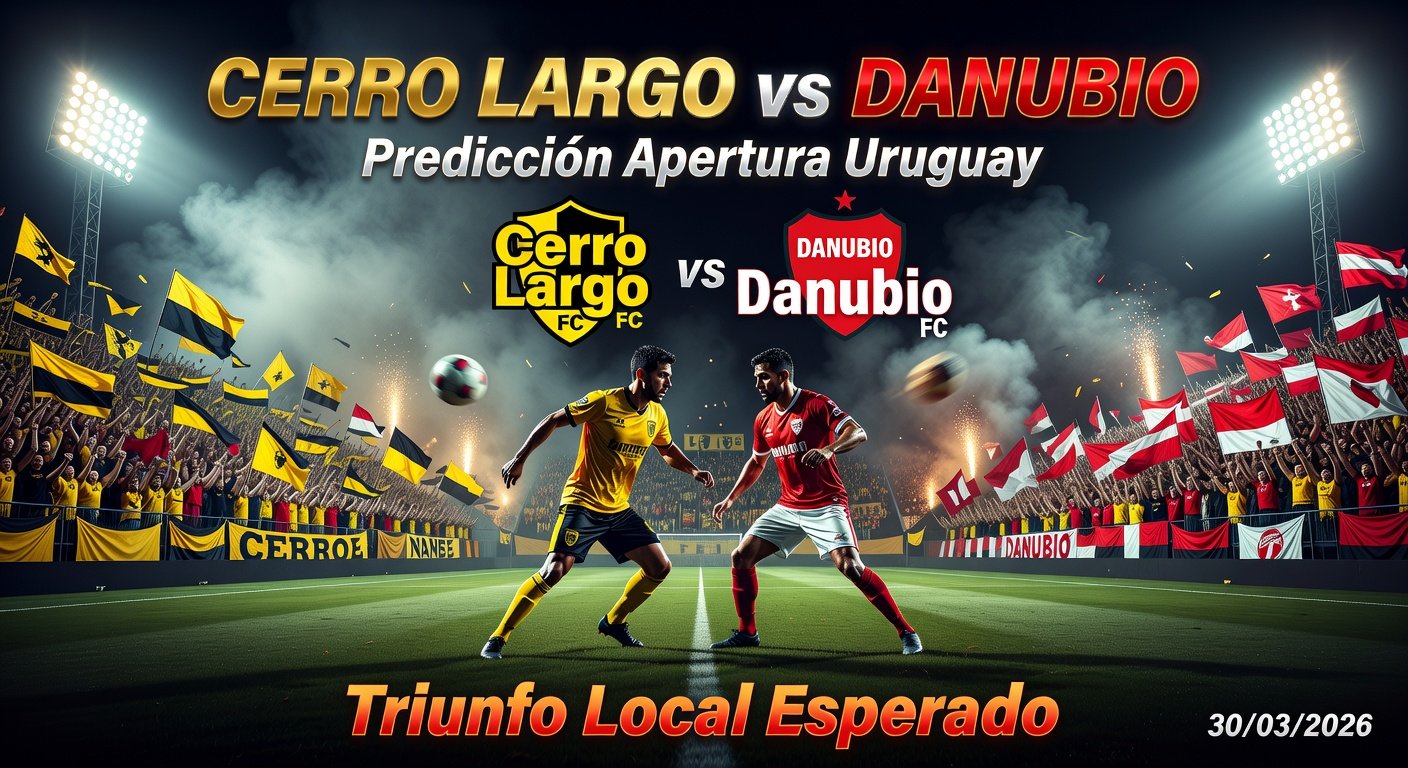 Cerro Largo vs Danubio Pronóstico / Prediction