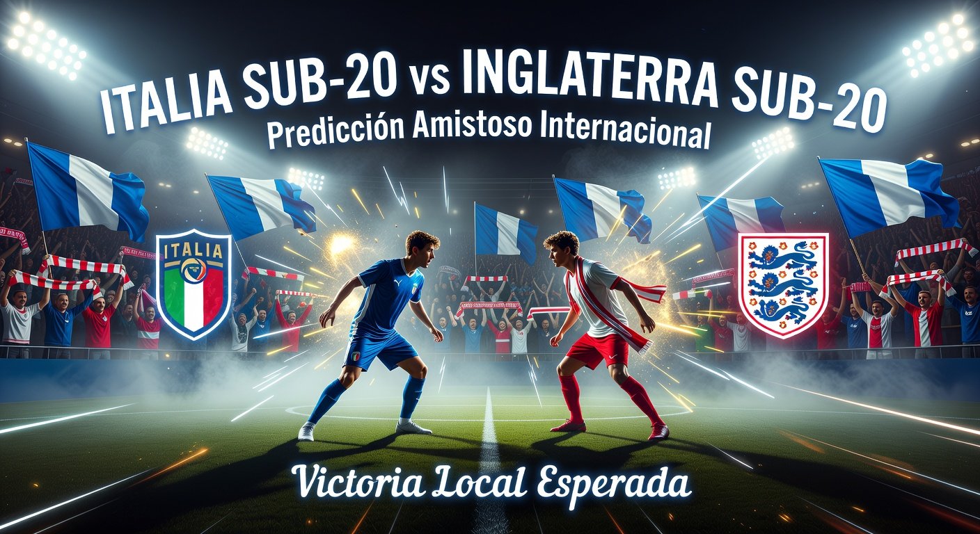 Italy U20 vs England U20 Pronóstico / Prediction