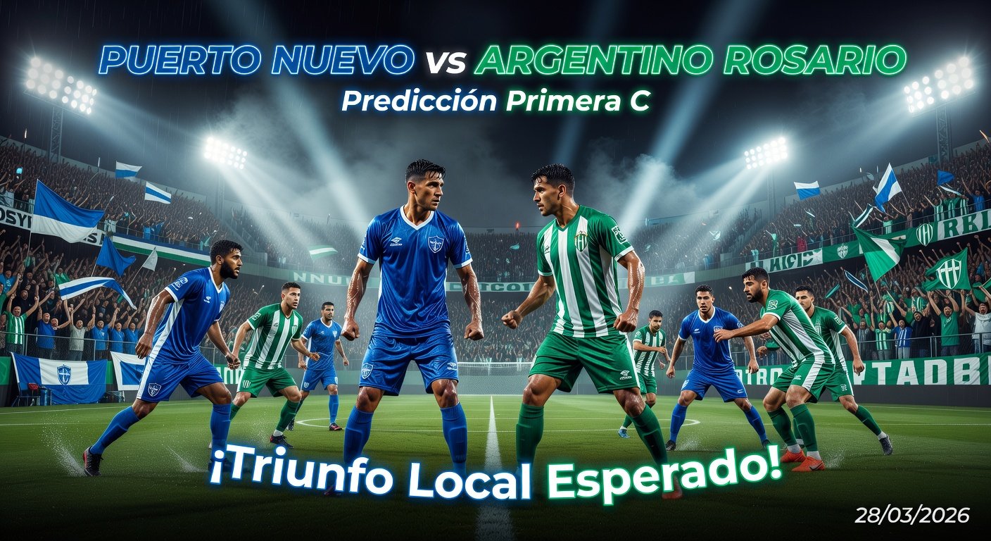 Puerto Nuevo vs Argentino Rosario Pronóstico / Prediction
