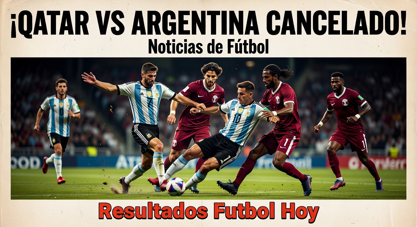 Qatar vs Argentina Friendly Cancelled
