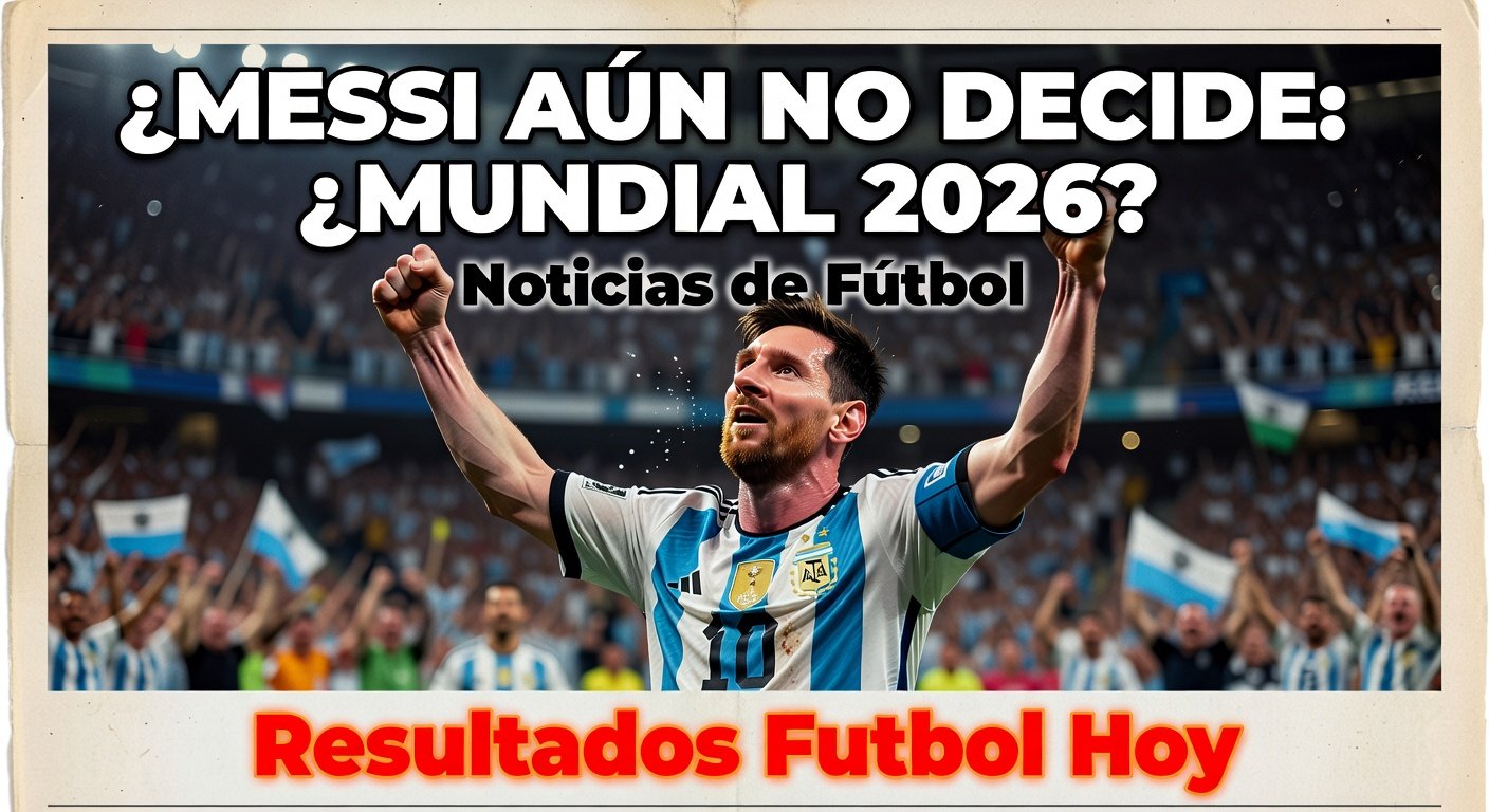 Lionel Messi undecided on playing in 2026 World Cup