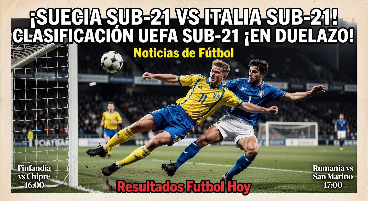 Sweden U21 vs Italy U21 - UEFA U21 Championship Qualifier