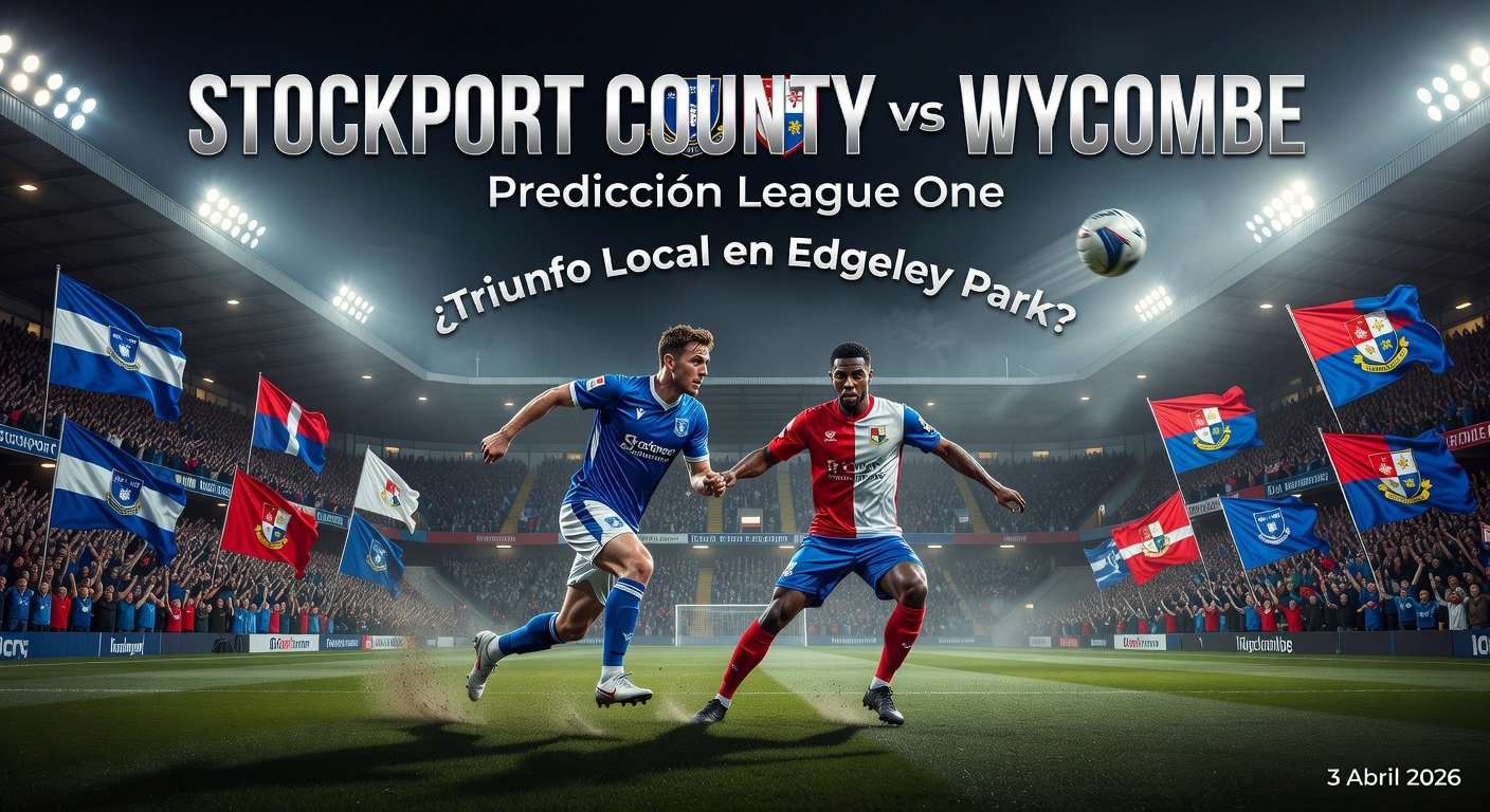 Stockport County vs Wycombe Pronóstico / Prediction