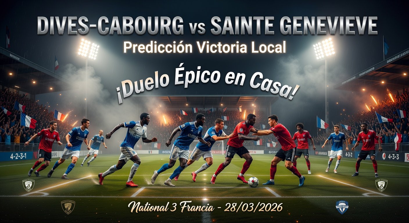Dives-Cabourg vs Sainte Geneviève Pronóstico / Prediction