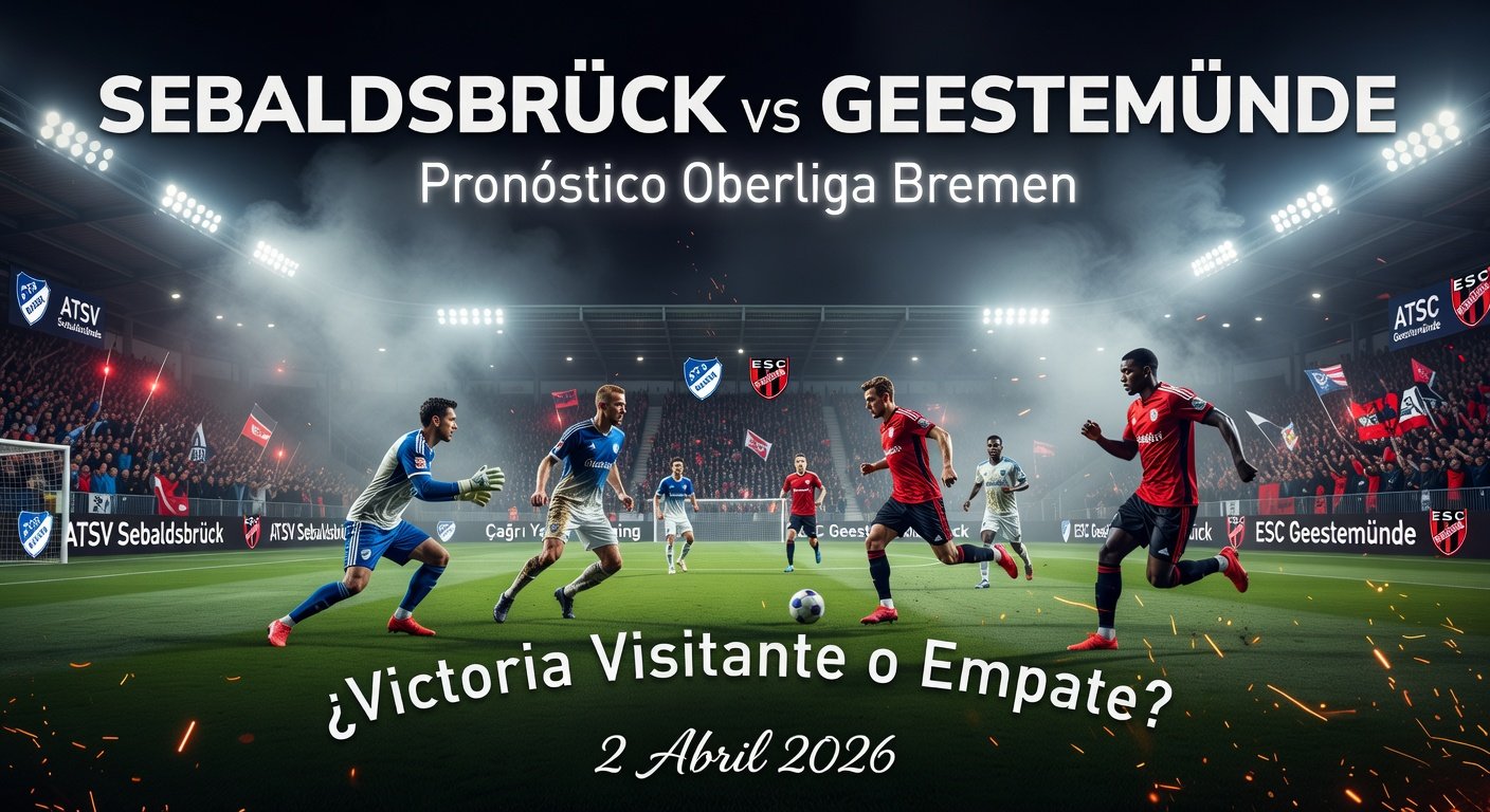 Sebaldsbrück vs Geestemünde Pronóstico / Prediction