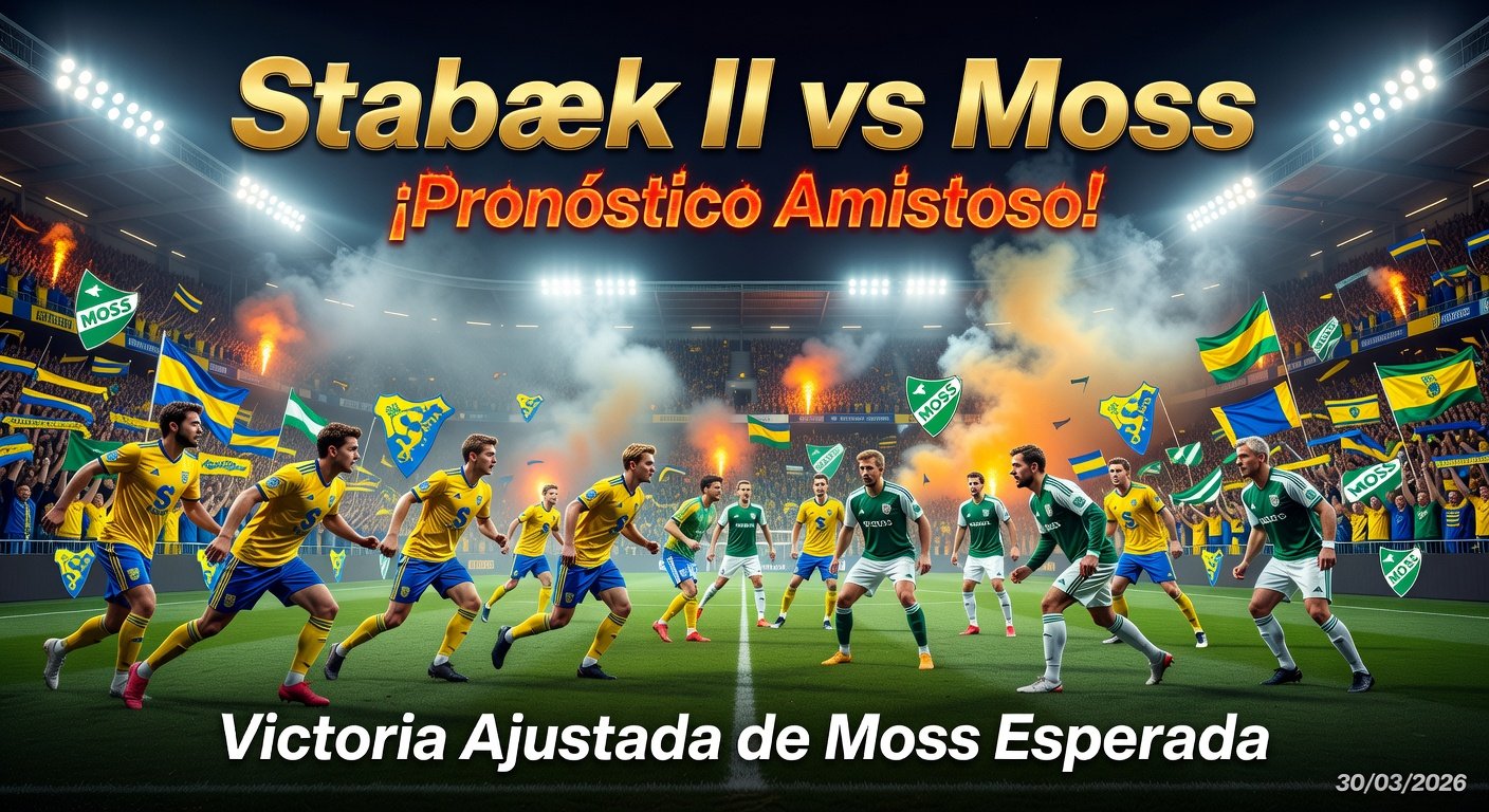 Stabæk II vs Moss Pronóstico / Prediction