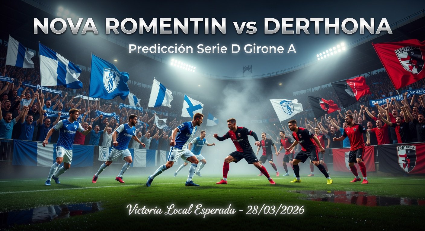 NovaRomentin vs Derthona Pronóstico / Prediction