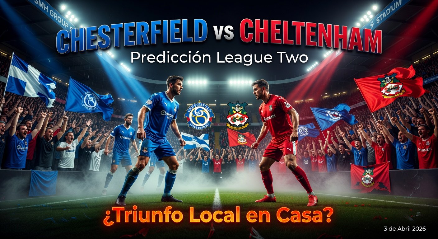 Chesterfield vs Cheltenham Pronóstico / Prediction