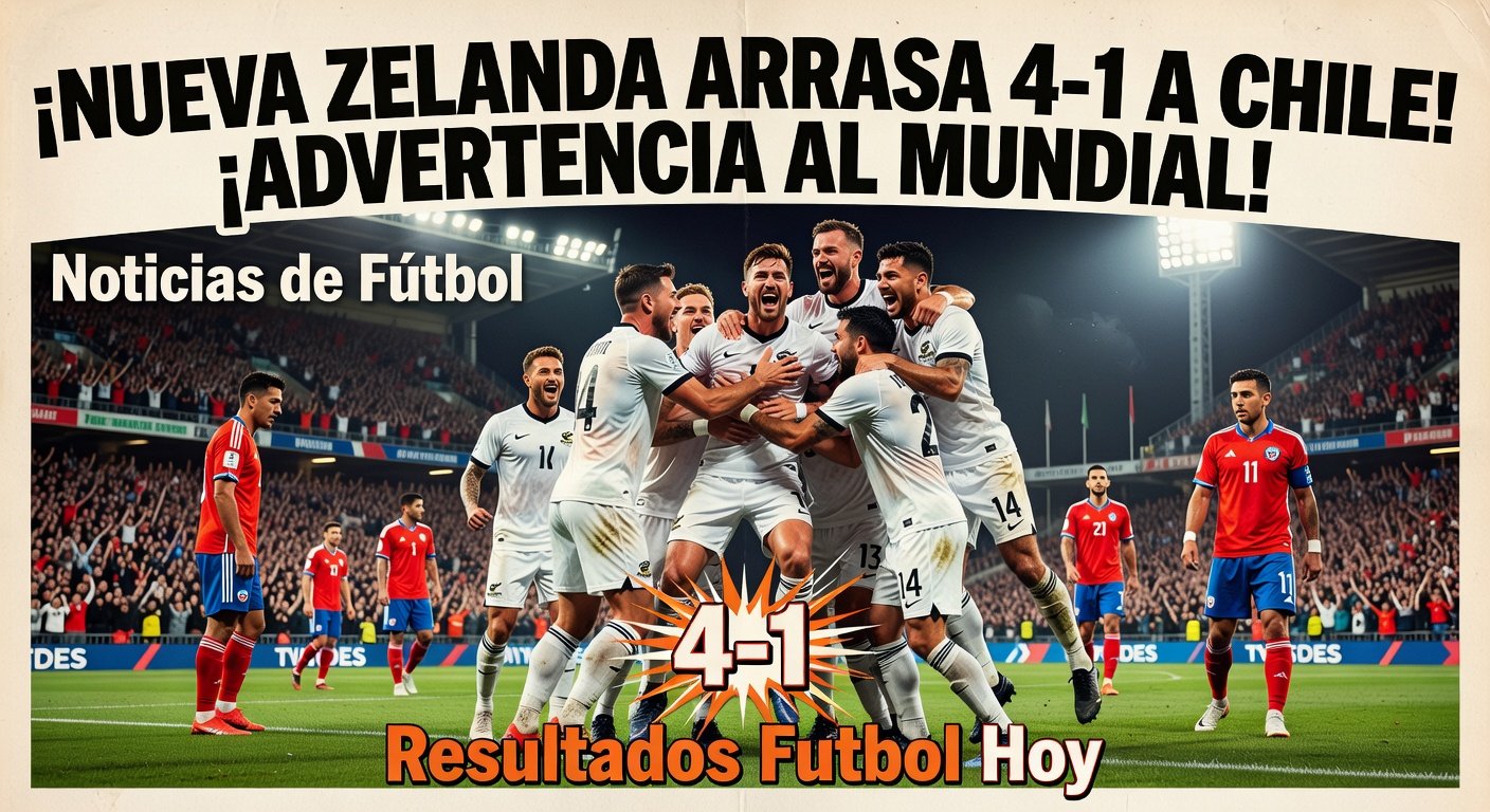 New Zealand 4-1 Chile - International Friendly (Sky Sports / ESPN)