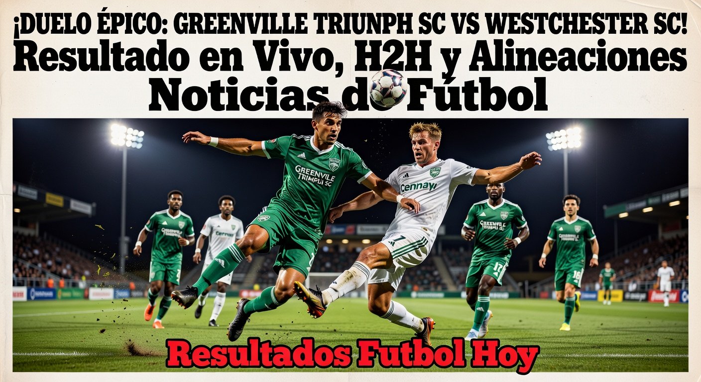 Greenville Triumph vs Westchester SC 0-0 in USL League One (live)