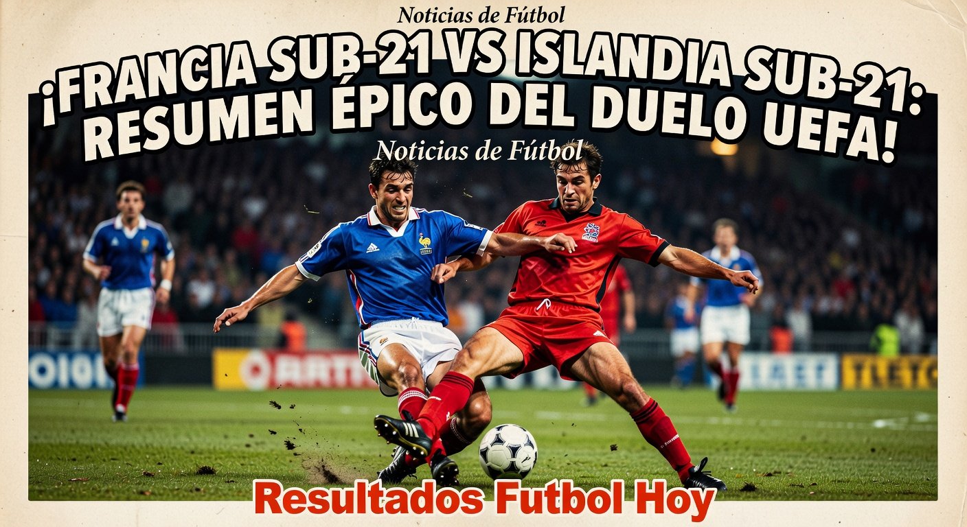 France U21 vs Iceland U21 in UEFA U21 Championship Qualifier