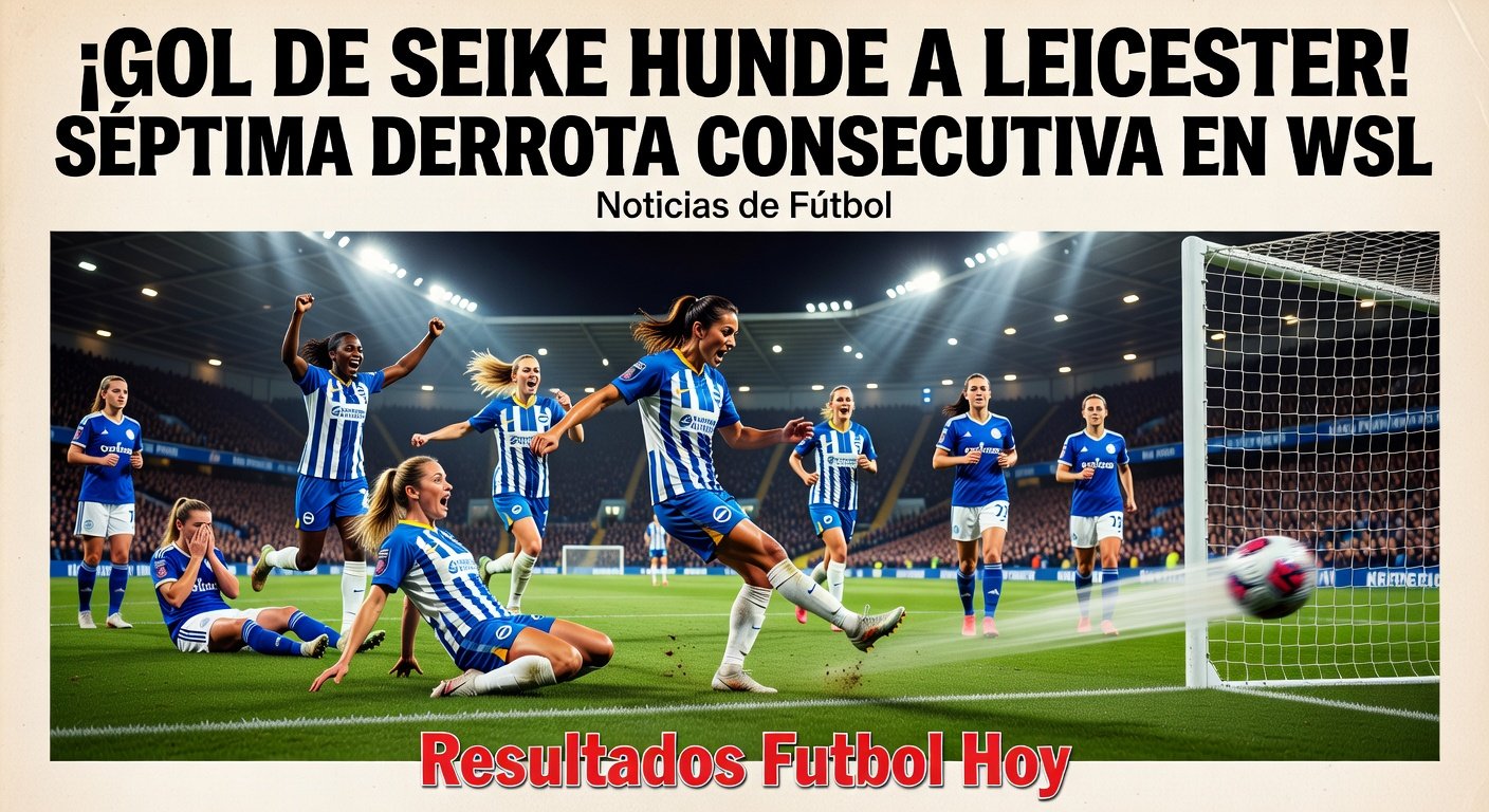 Brighton & Hove Albion beat Leicester City 1-0 in WSL