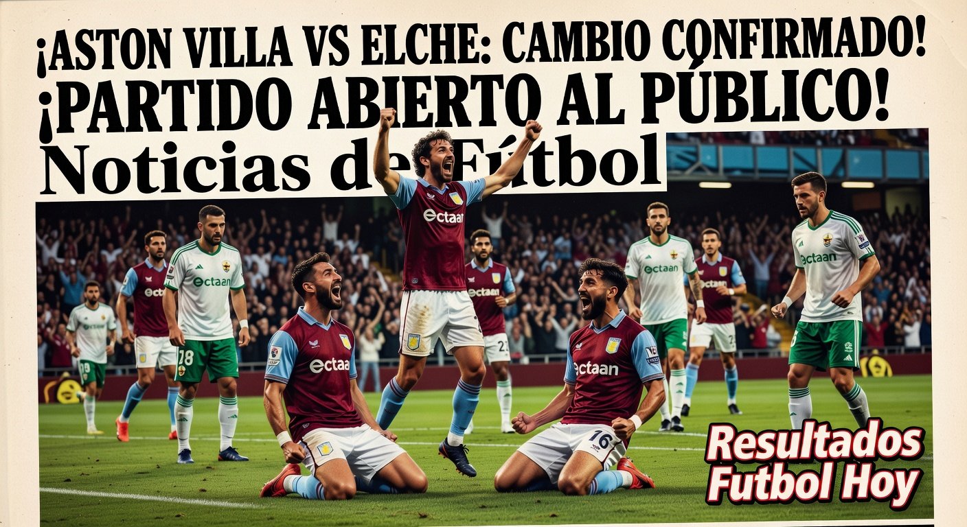Aston Villa vs Elche LIVE (Flashscore)