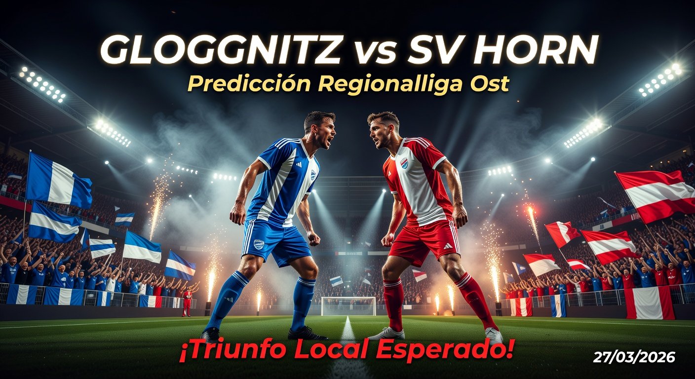 Gloggnitz vs SV Horn Pronóstico / Prediction