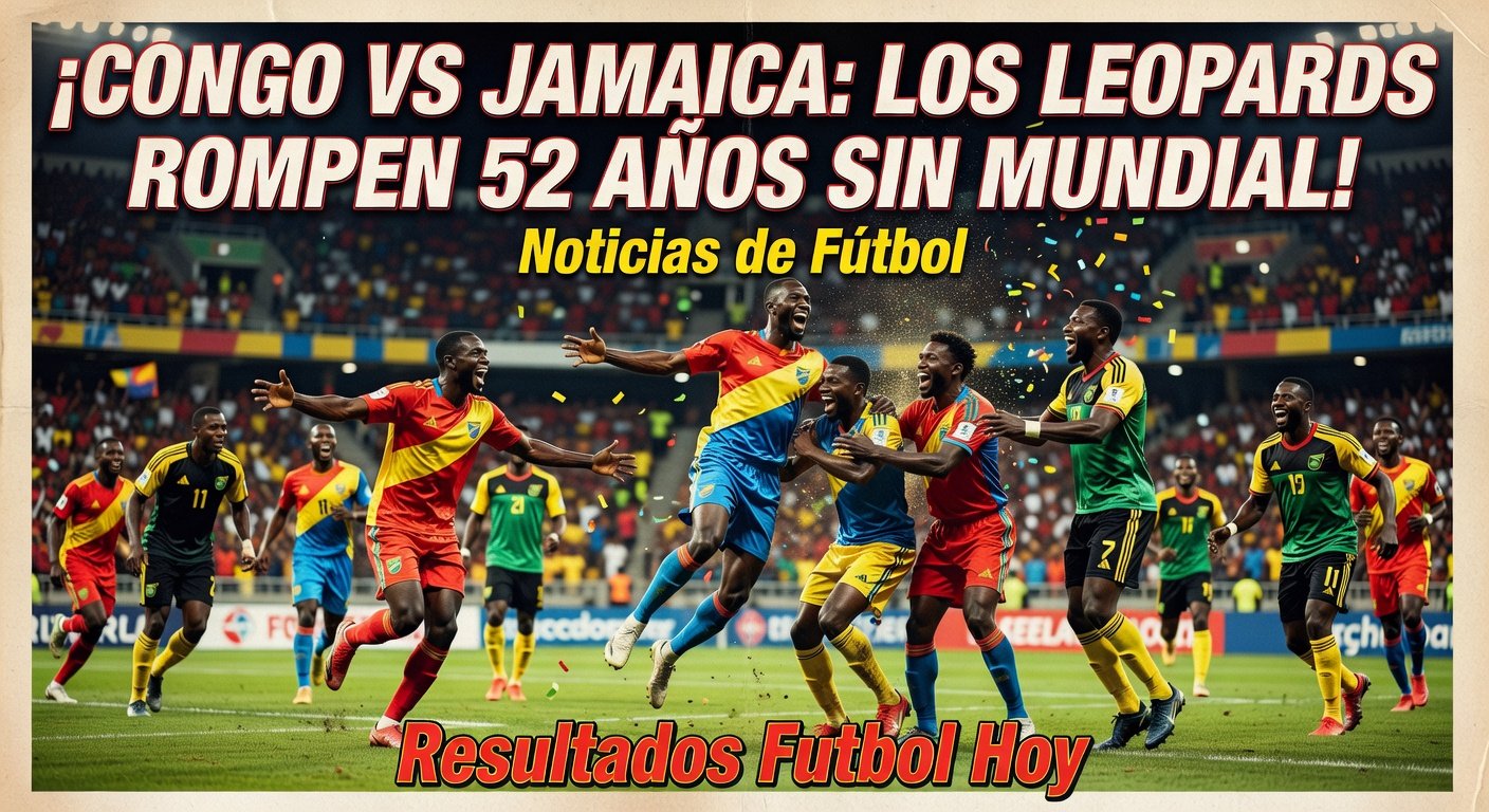 DR Congo vs Jamaica: FIFA World Cup intercontinental playoff final