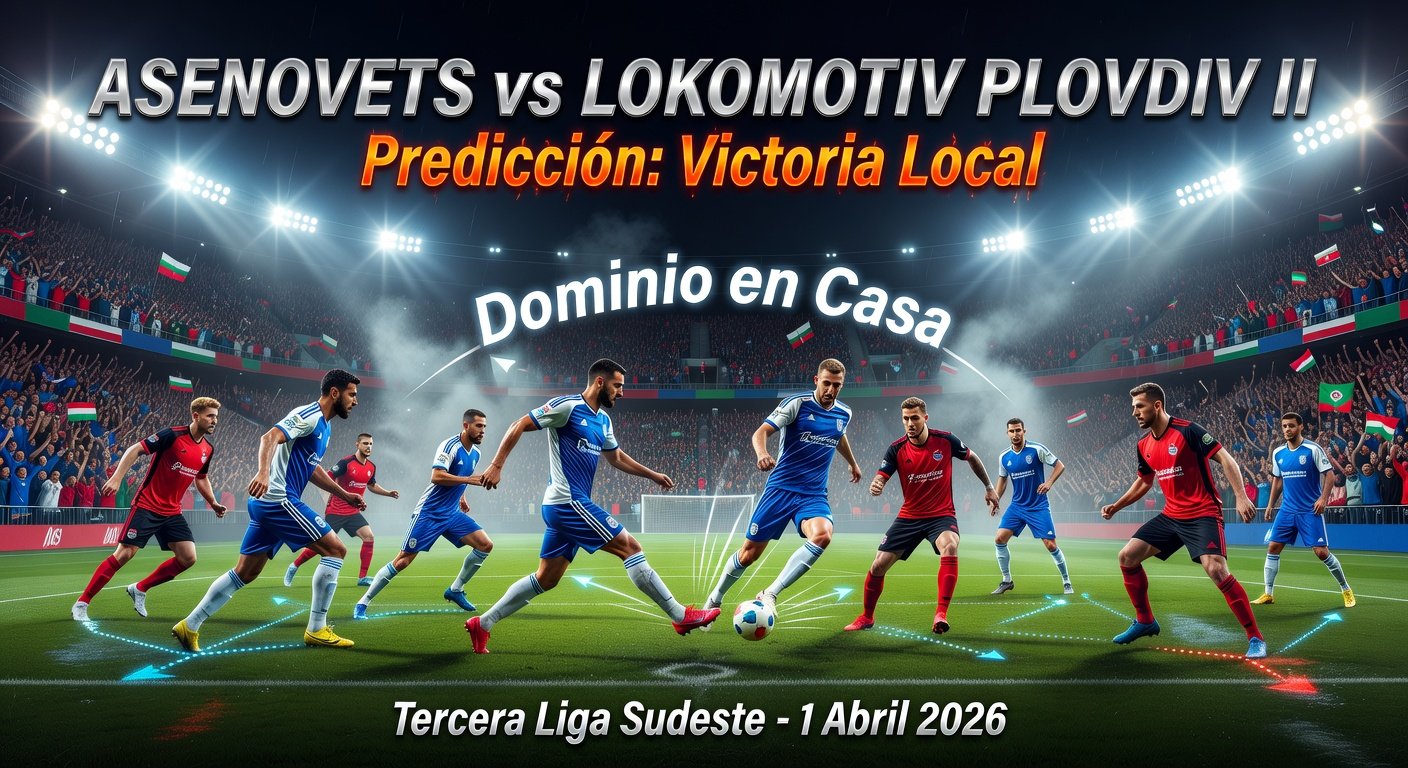 Asenovets vs Lokomotiv Plovdiv II Pronóstico / Prediction