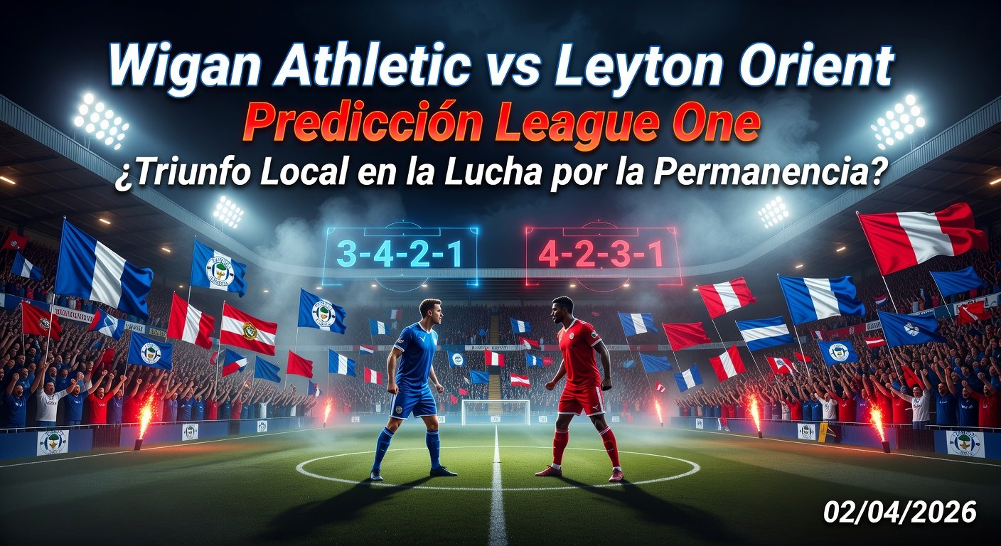 Wigan vs Leyton Orient Pronóstico / Prediction