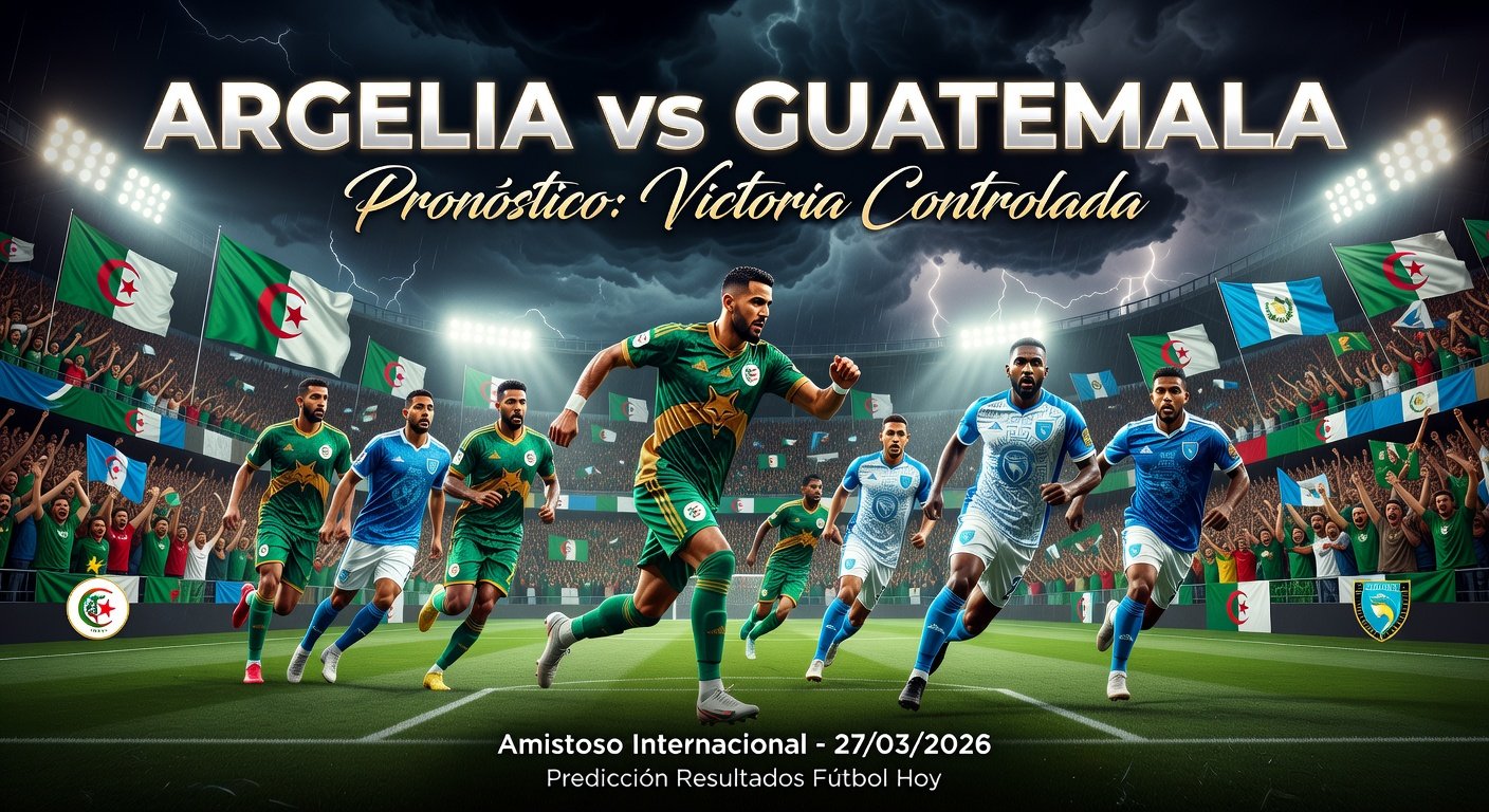 Algeria vs Guatemala Pronóstico / Prediction