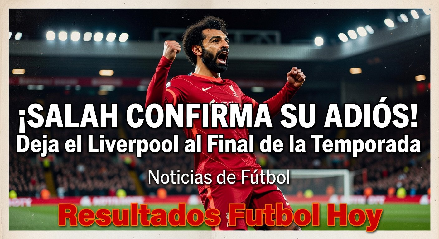 Mohamed Salah Confirms Liverpool Exit at End of 2025-26 Season