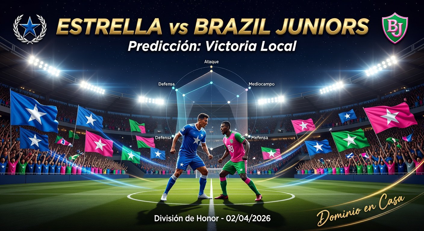 Estrella vs Brazil Juniors Pronóstico / Prediction