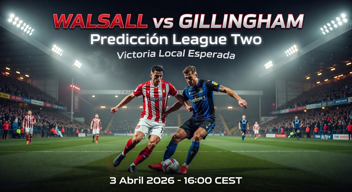 Walsall vs Gillingham Pronóstico / Prediction