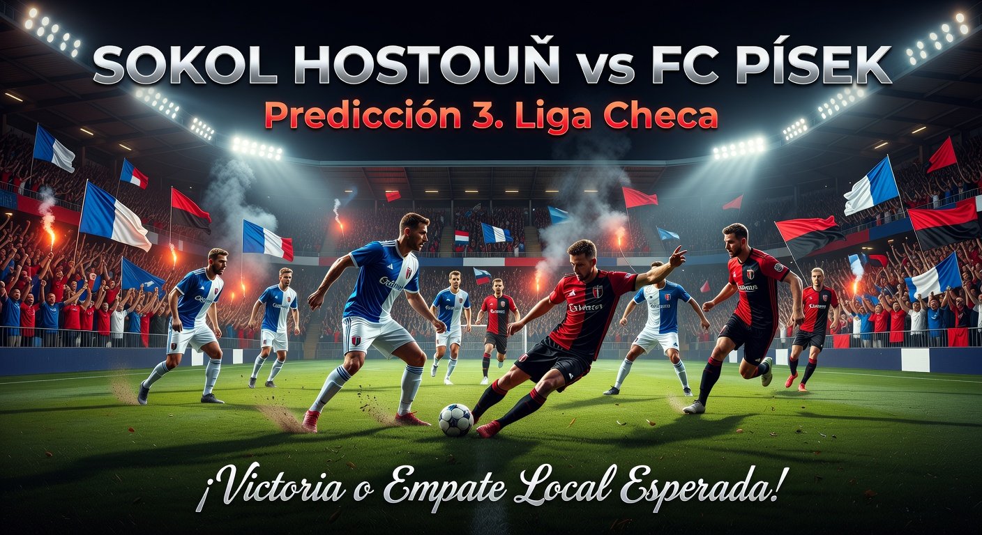 Sokol Hostouň vs Písek Pronóstico / Prediction