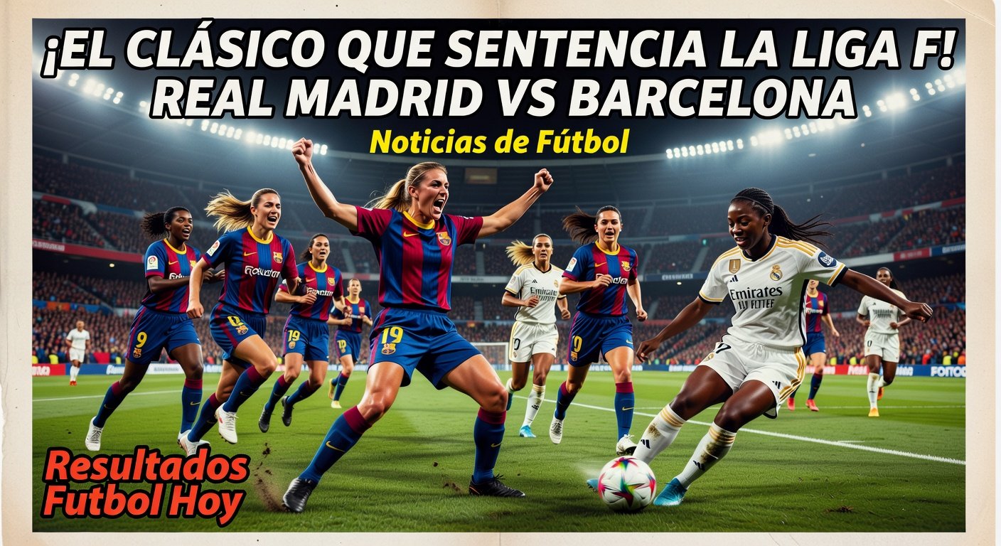 Real Madrid Femenino vs Barcelona in Liga F