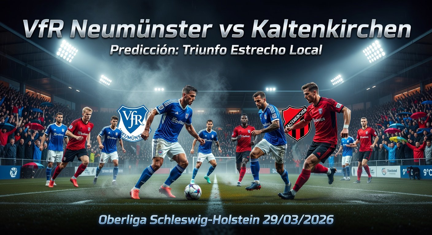 VfR Neumünster vs Kaltenkirchen Pronóstico / Prediction