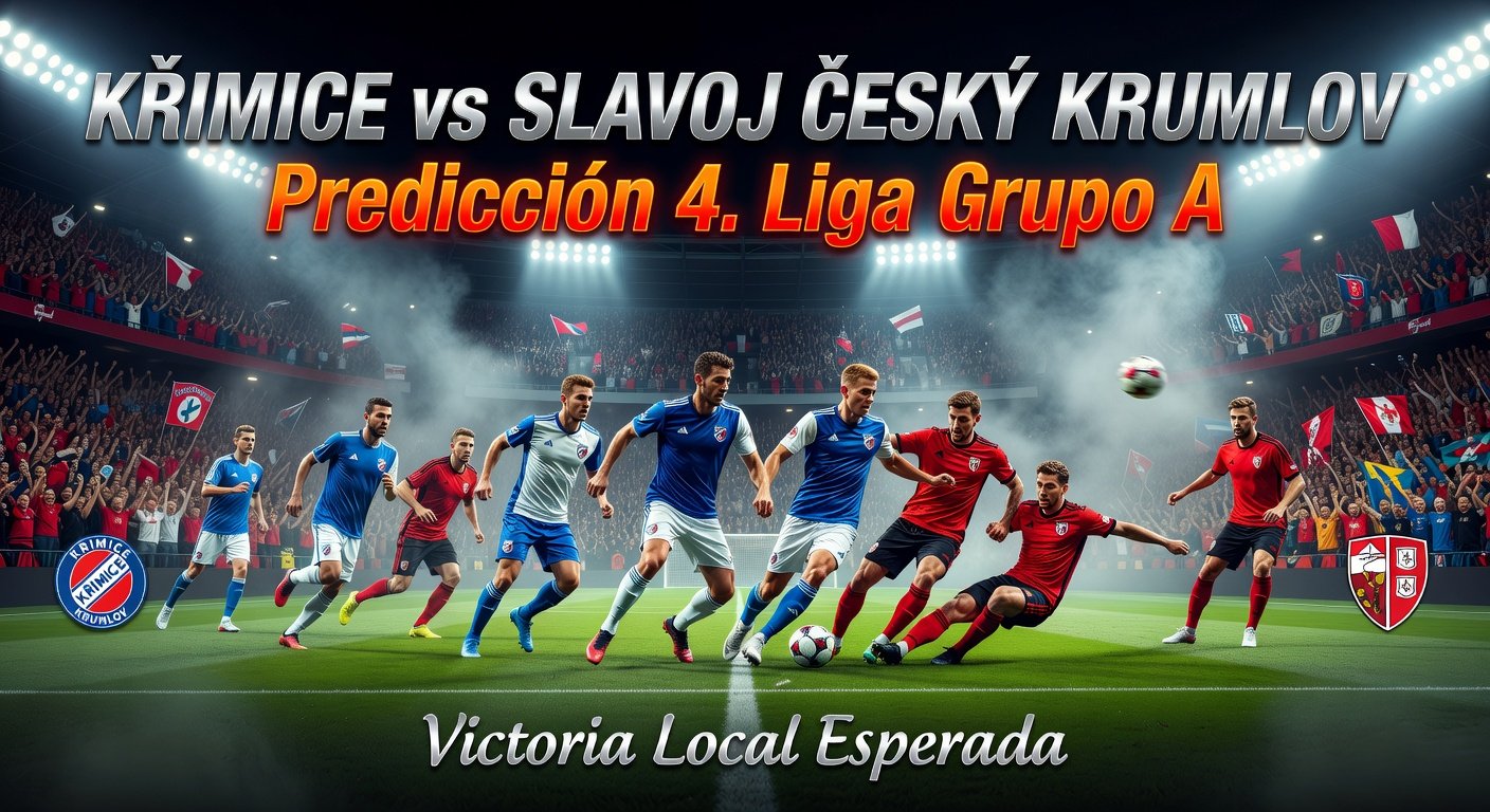 Křimice vs Slavoj Český Krumlov Pronóstico / Prediction