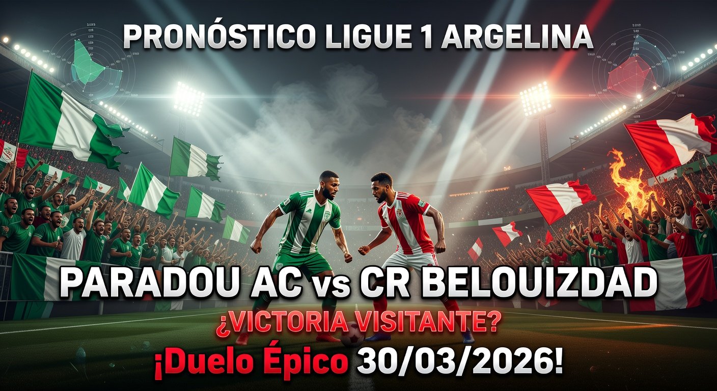 Paradou AC vs CR Belouizdad Pronóstico / Prediction