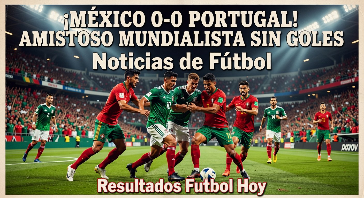Mexico Holds Portugal to Goalless Draw