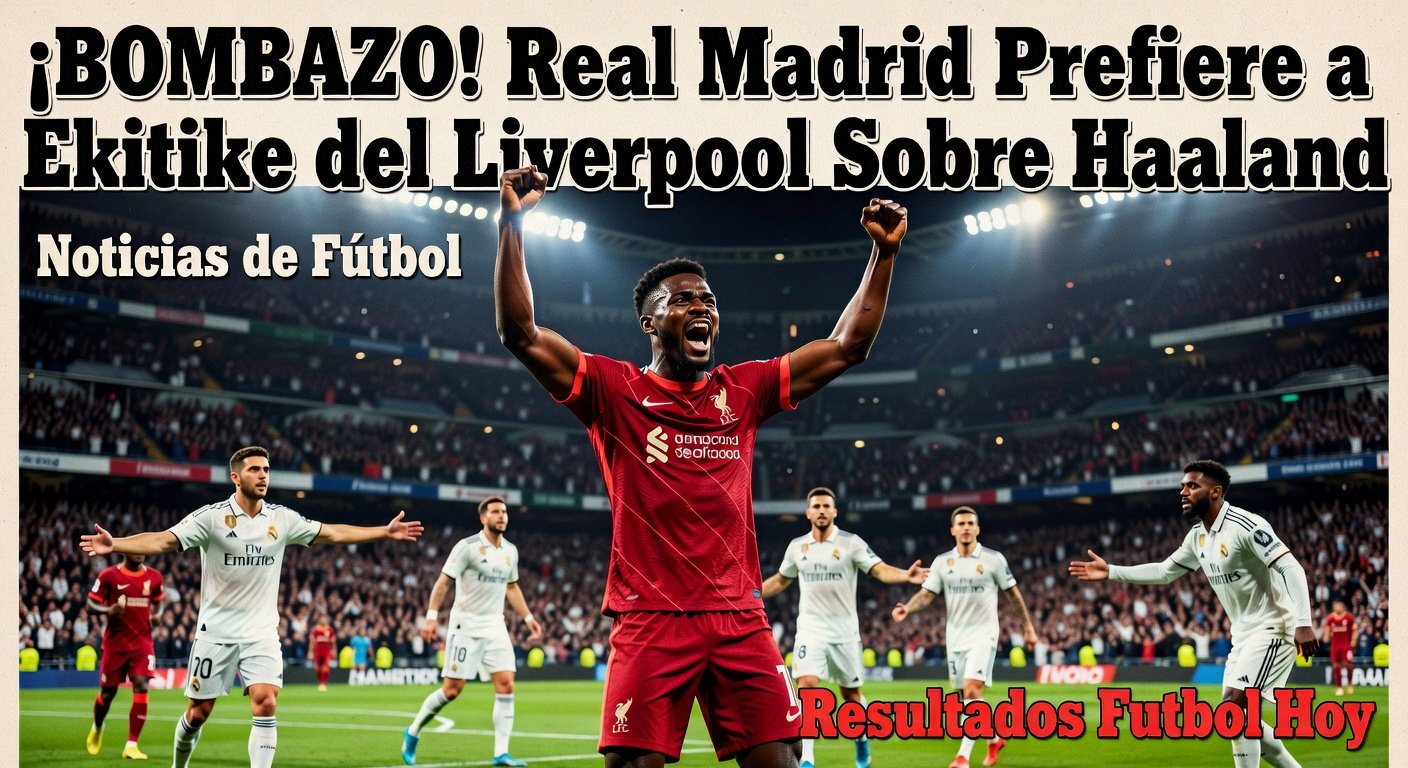 Real Madrid Eye Liverpool's Hugo Ekitike as Haaland Alternative