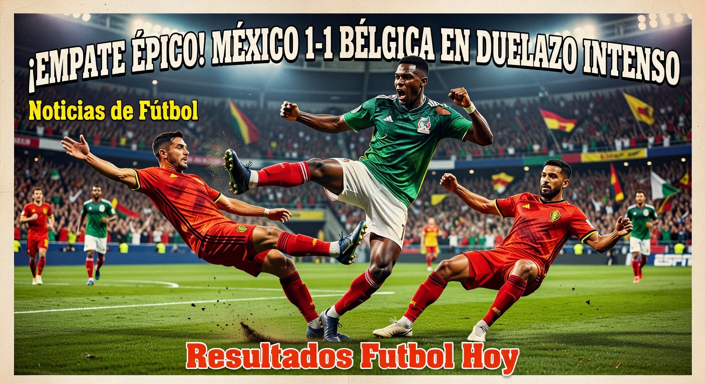 Mexico Draws 1-1 with Belgium in Friendly (worldfootball.net, 2 hours ago)