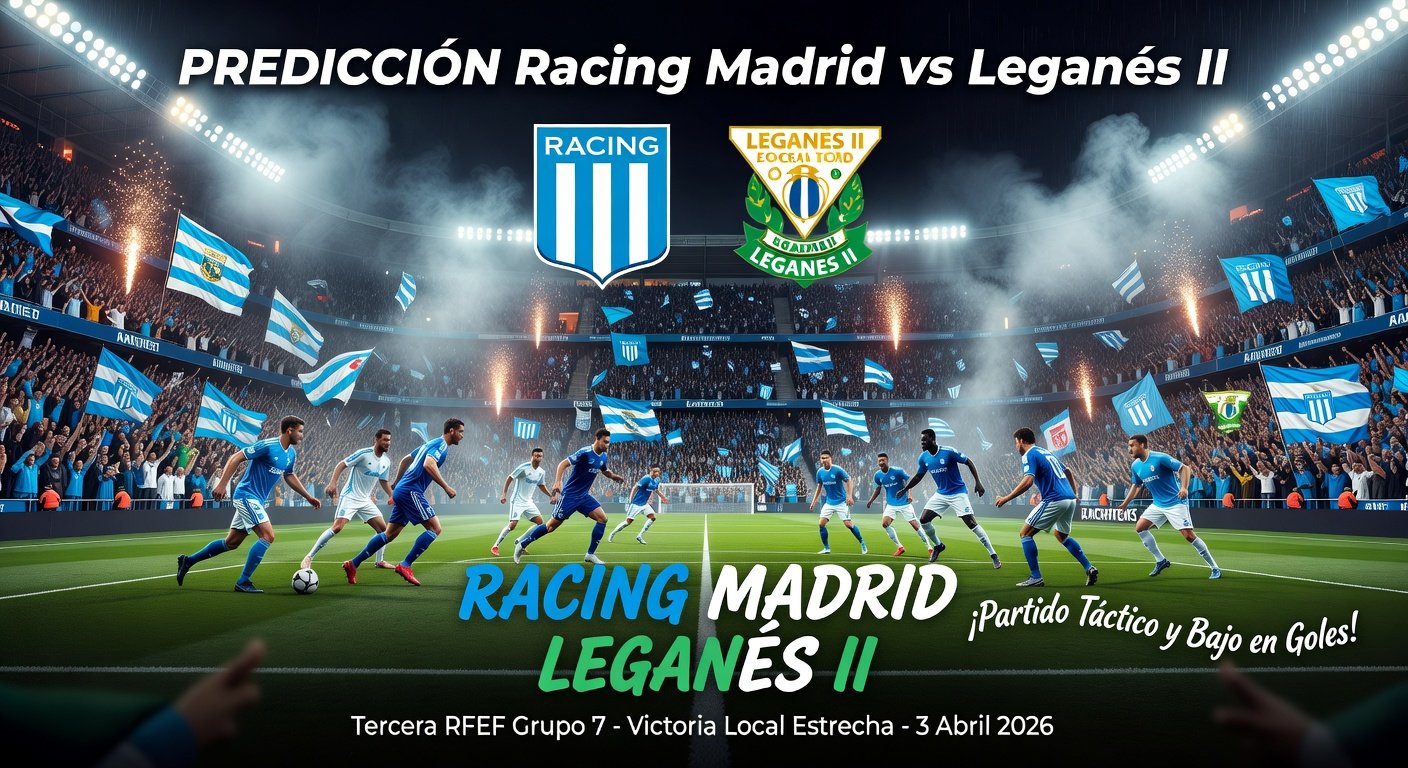 Racing Madrid vs Leganés II Pronóstico / Prediction