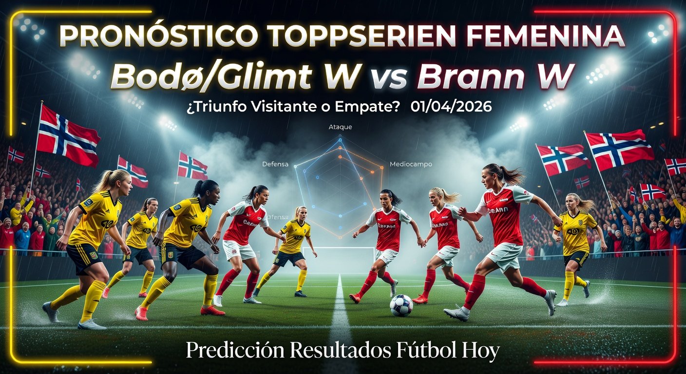 Bodø / Glimt W vs Brann W Pronóstico / Prediction