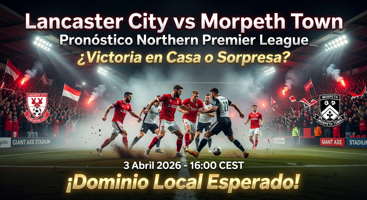 Lancaster City vs Morpeth Town Pronóstico / Prediction