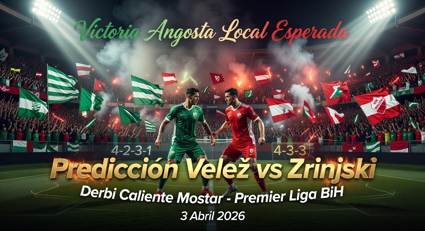 Velež vs Zrinjski Pronóstico / Prediction