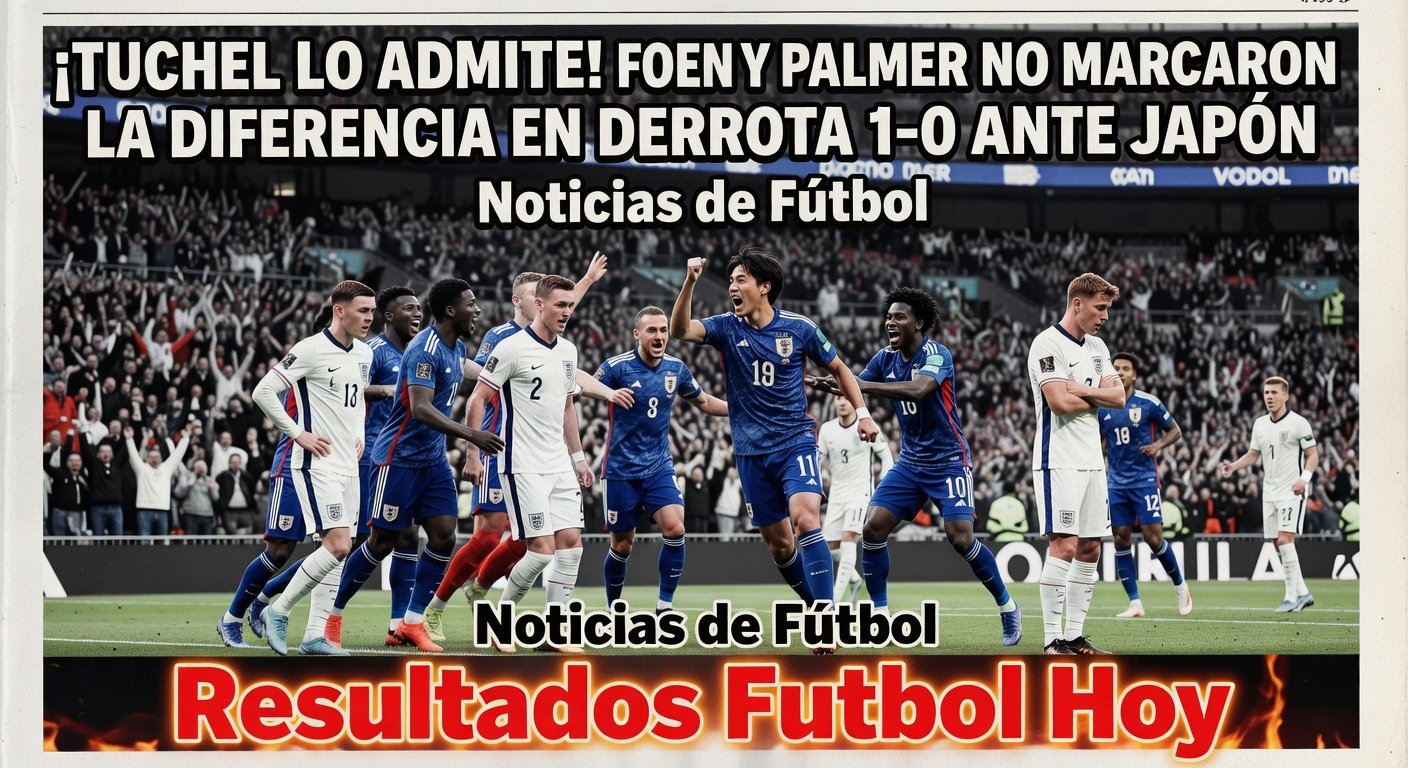 England 0-1 Japan: Tuchel admits Foden and Palmer struggled