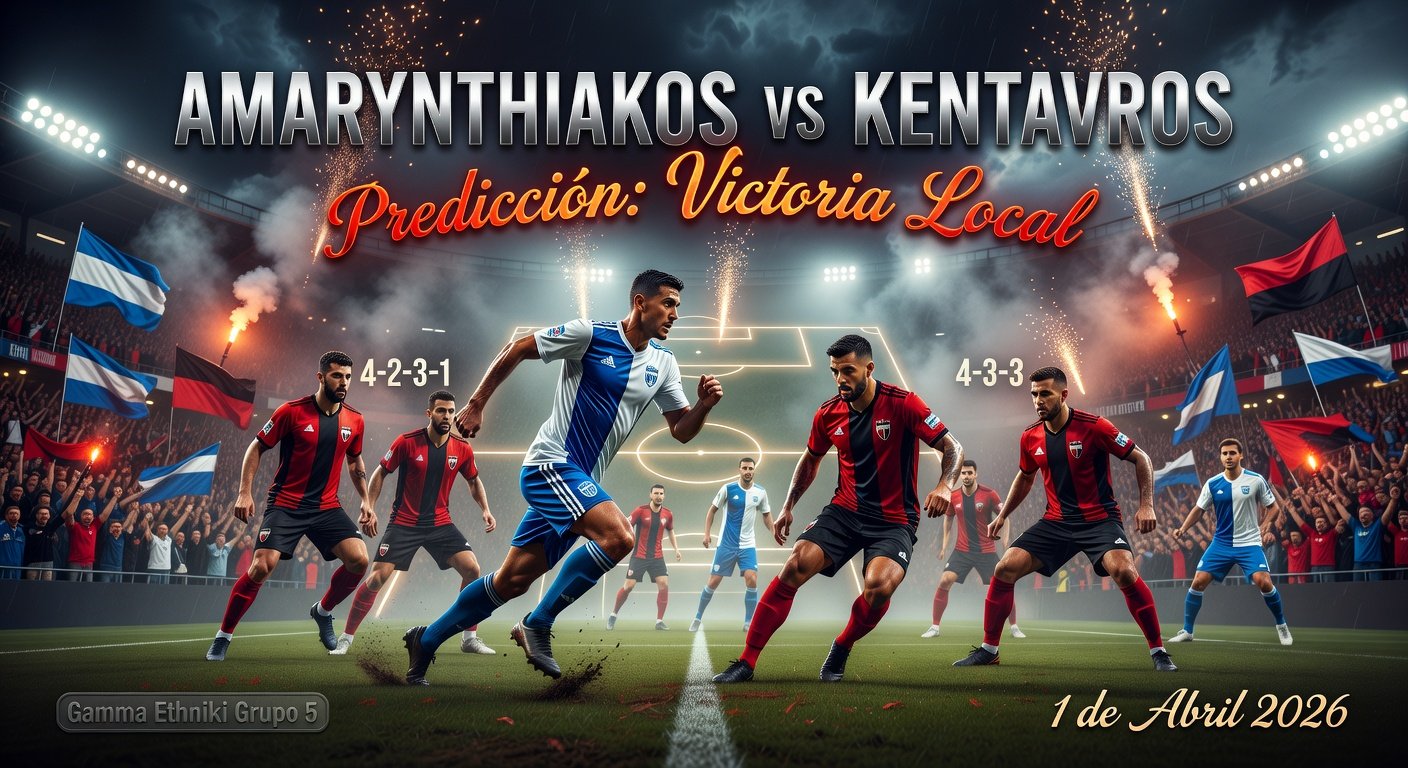 Amarynthiakos vs Kentavros Pronóstico / Prediction