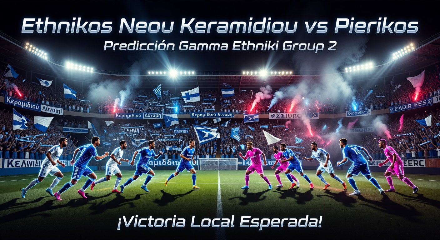 Ethnikos Neou Keramidiou vs Pierikos Pronóstico / Prediction