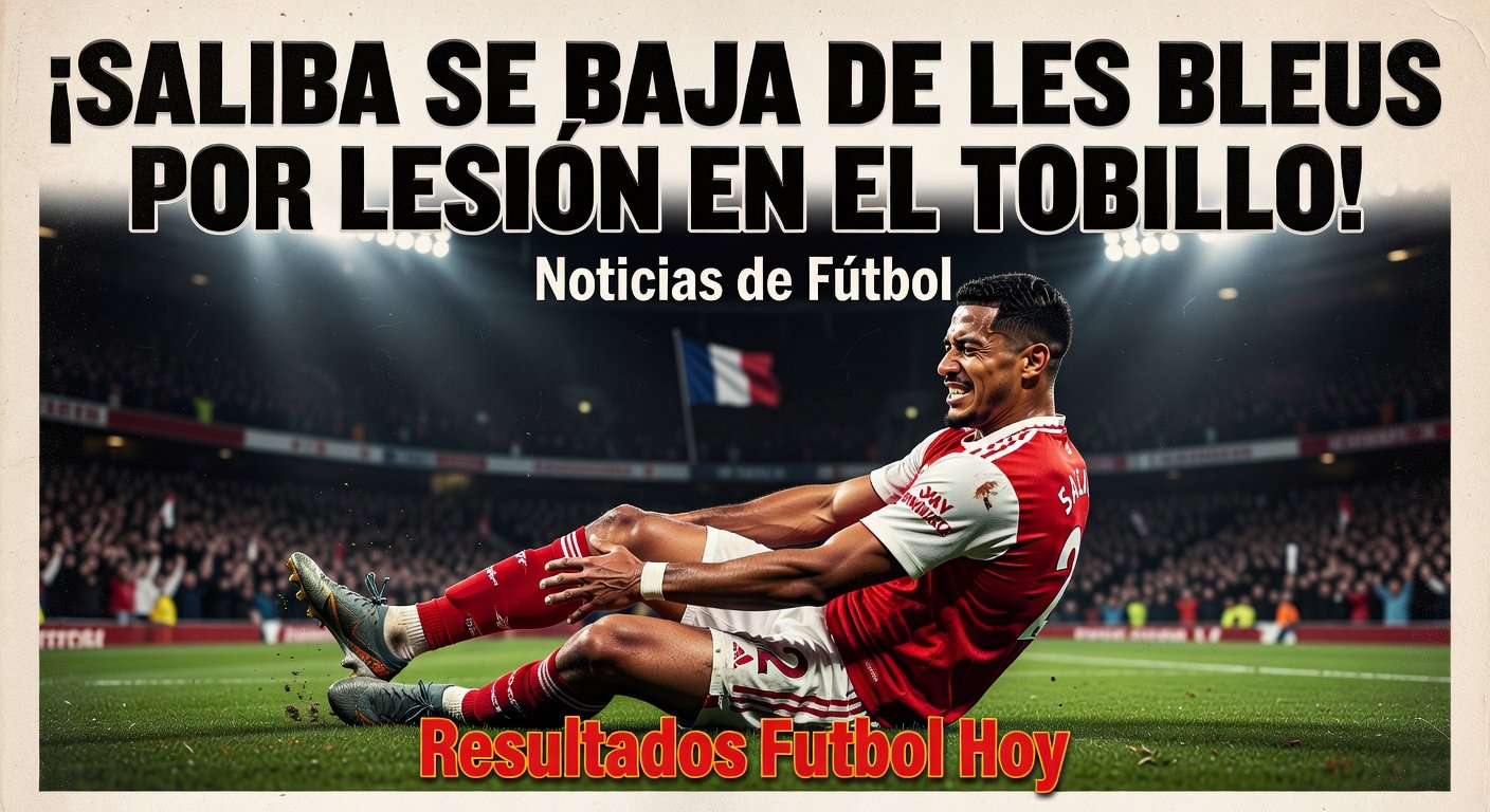 William Saliba withdraws from France squad with ankle injury