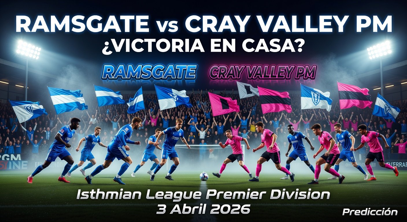 Ramsgate vs Cray Valley PM Pronóstico / Prediction