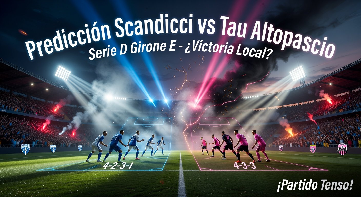 Scandicci vs Tau Altopascio Pronóstico / Prediction