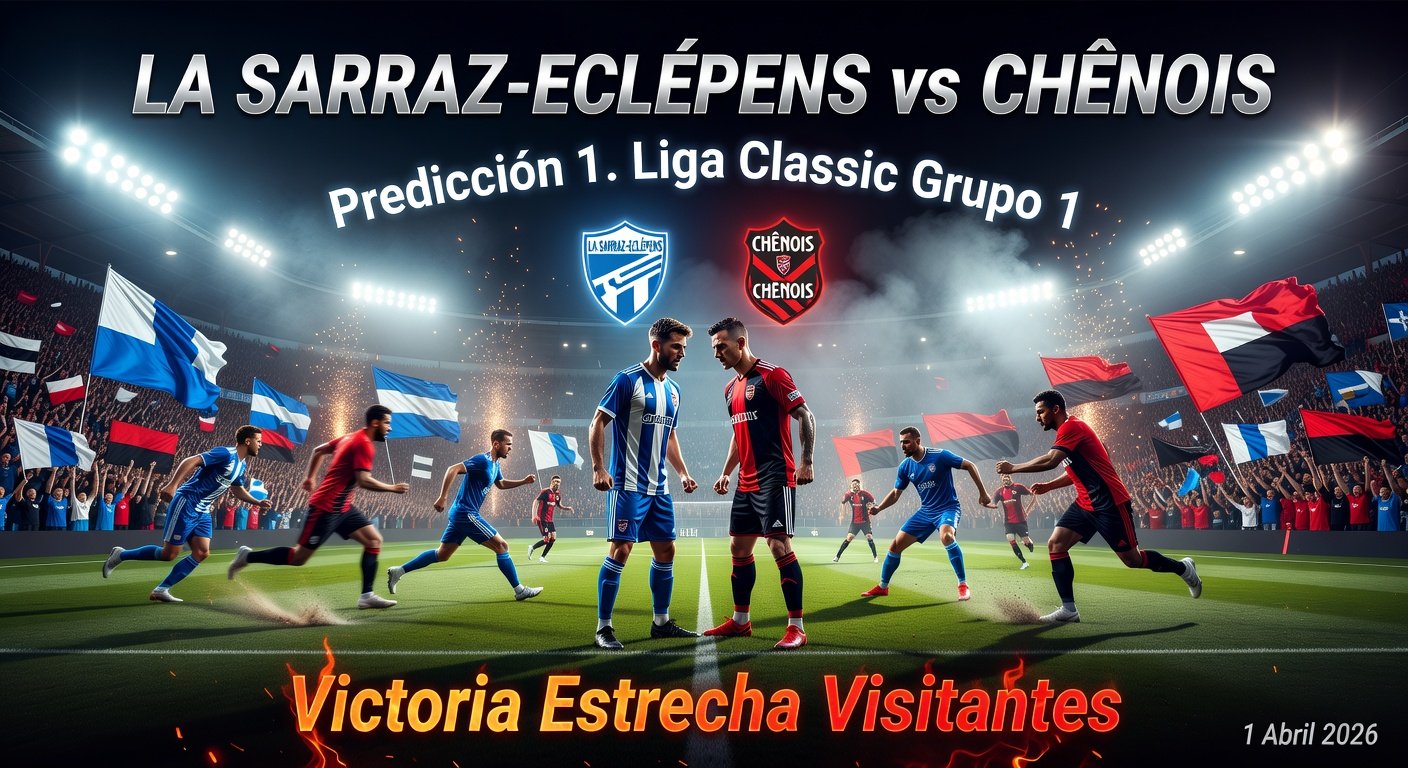 La Sarraz-Eclépens vs Chênois Pronóstico / Prediction