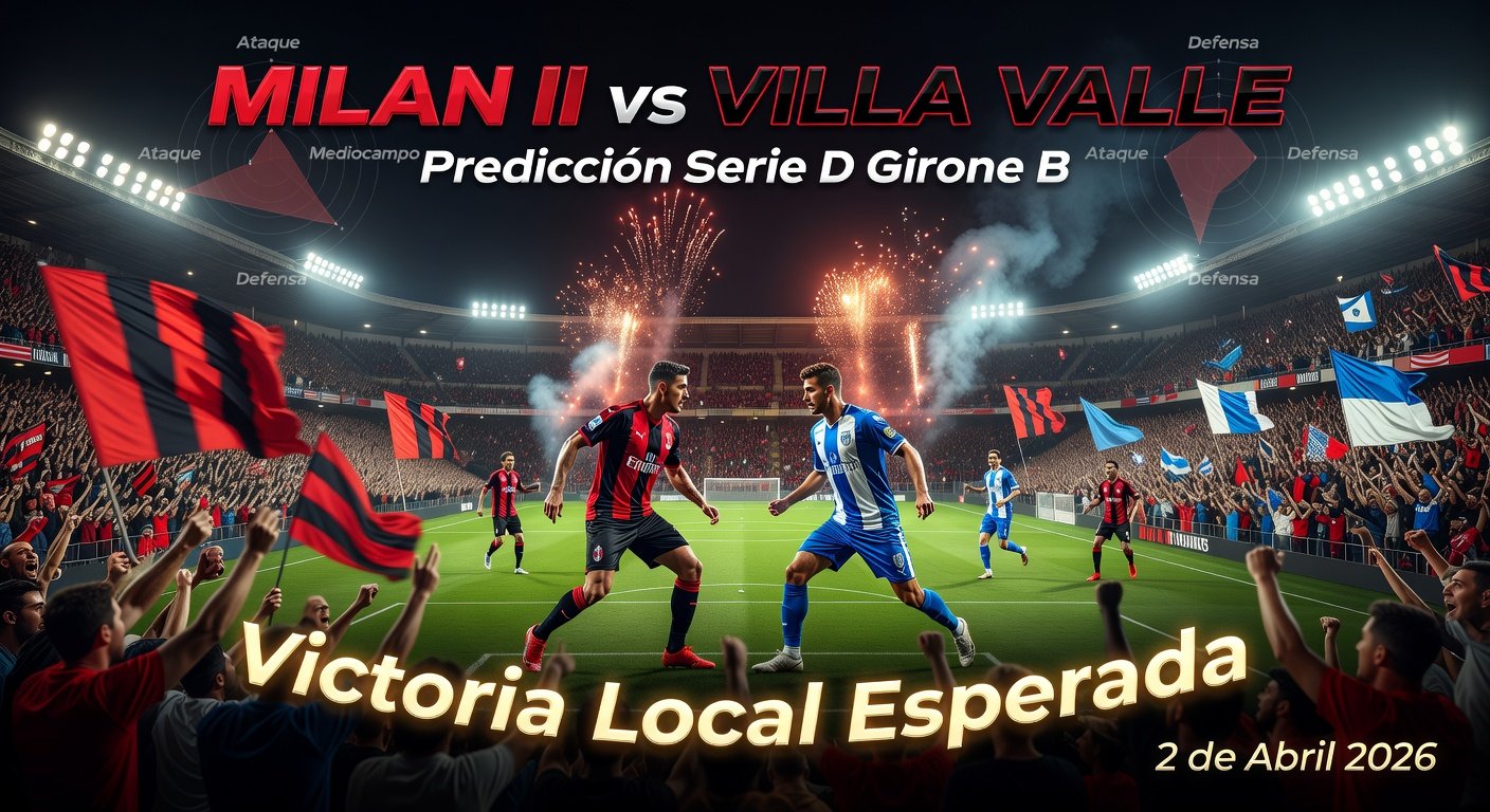 Milan II vs Villa Valle Pronóstico / Prediction